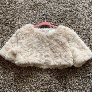 H & M Soft Furry Bolero